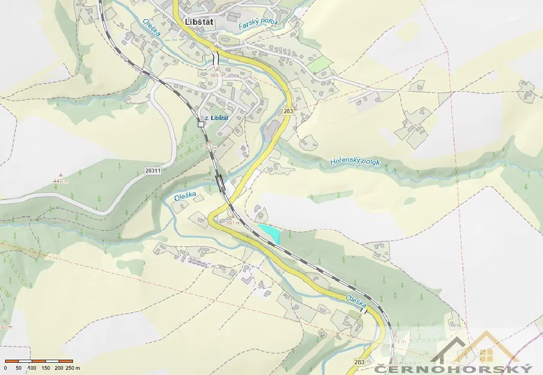 Prodej pole 2437 m²
